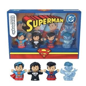 Fisher-Price Little People Collector Superman Figure Set DC Comics